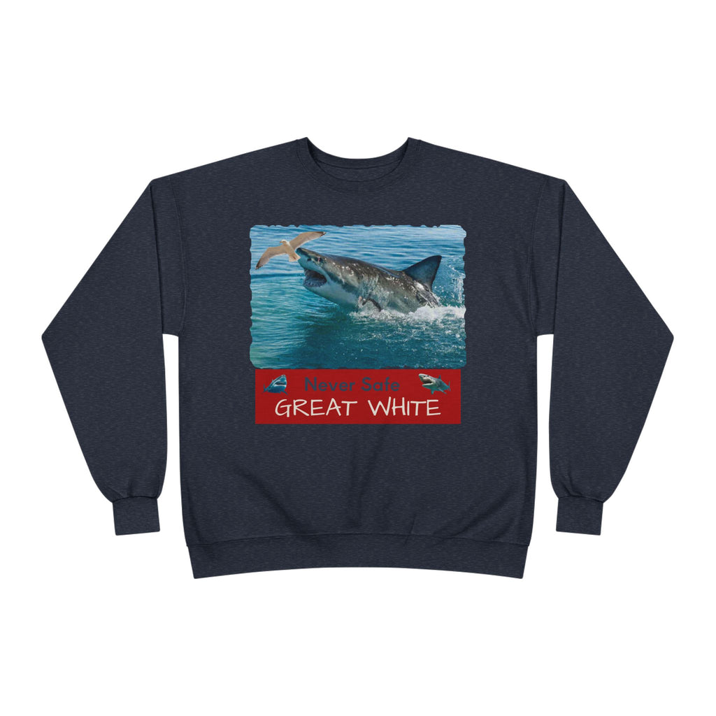 Great White Shark Crewneck Sweatshirt