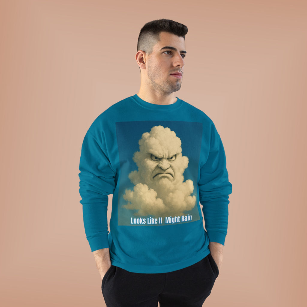 Angry Cloud 'Looks Like It Might Rain' Sweatshirt