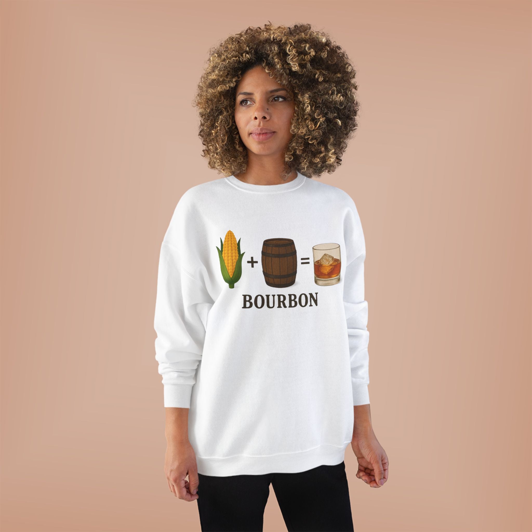 Bourbon Corn Barrel Crewneck Sweatshirt