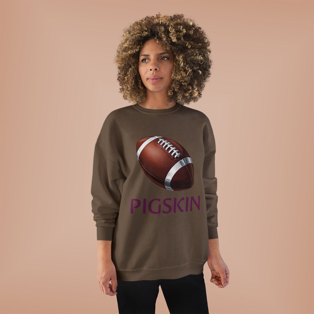Football Vintage Graphic Sweatshirt — "Pigskin" Crewneck