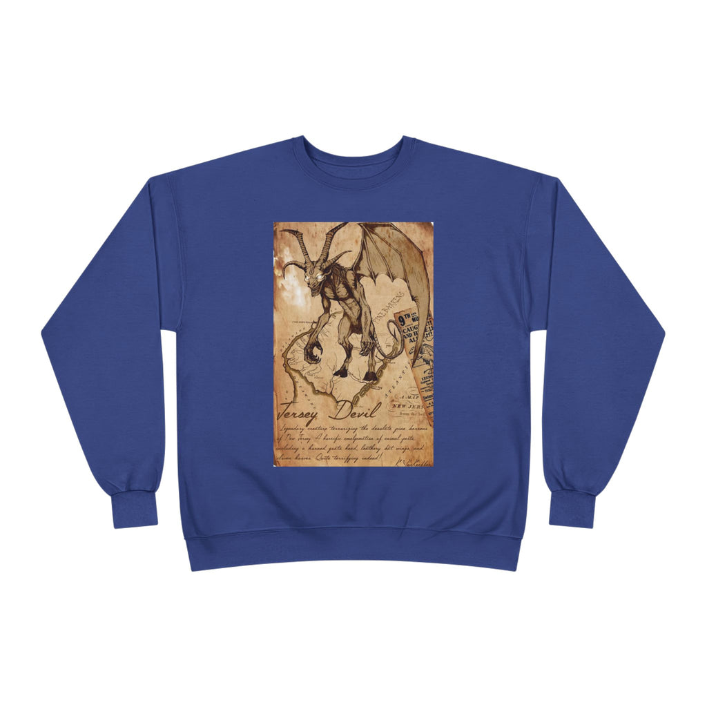 Vintage Demon Sketch Crewneck Sweatshirt