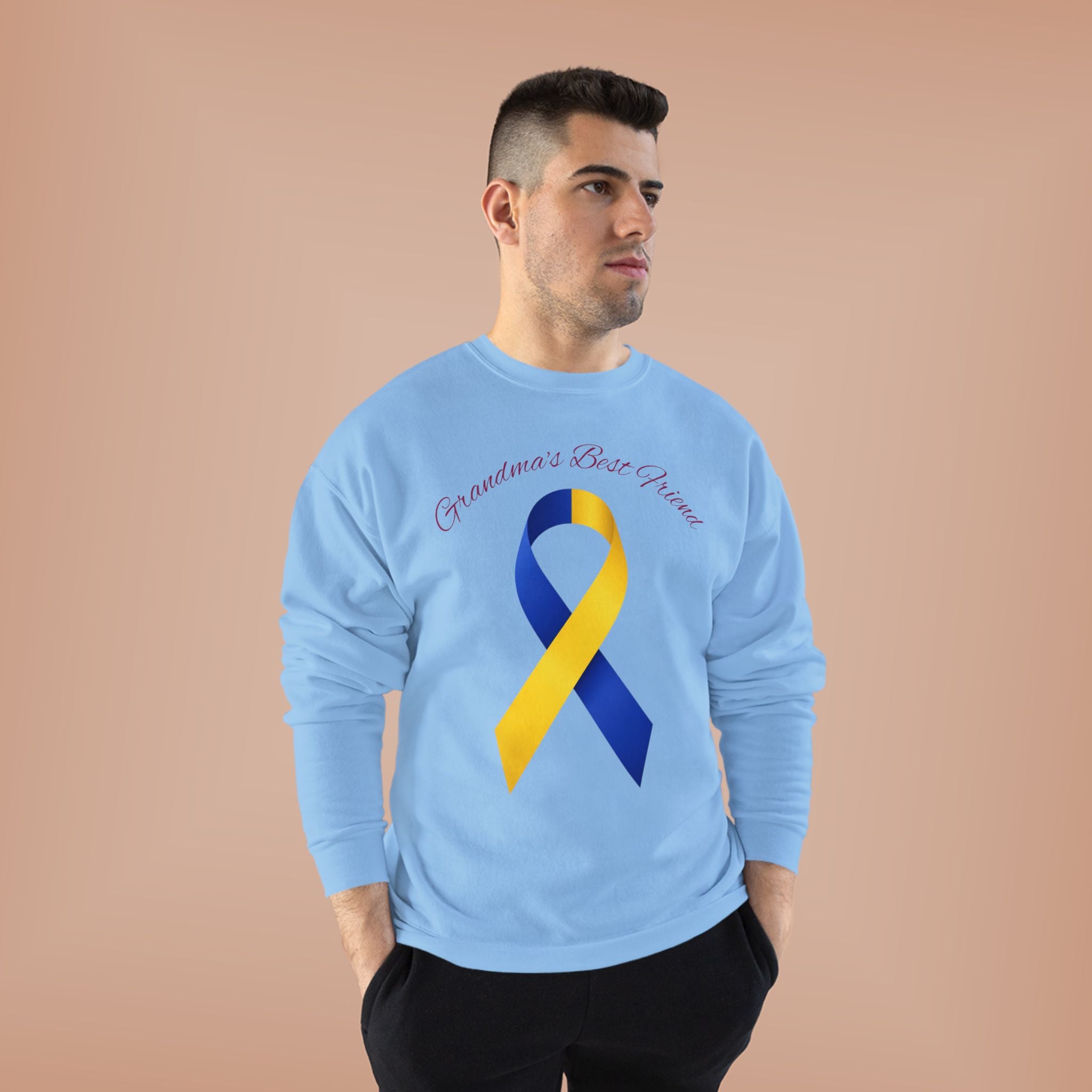 Grandma's Brave Cancer Ribbon Sweatshirt