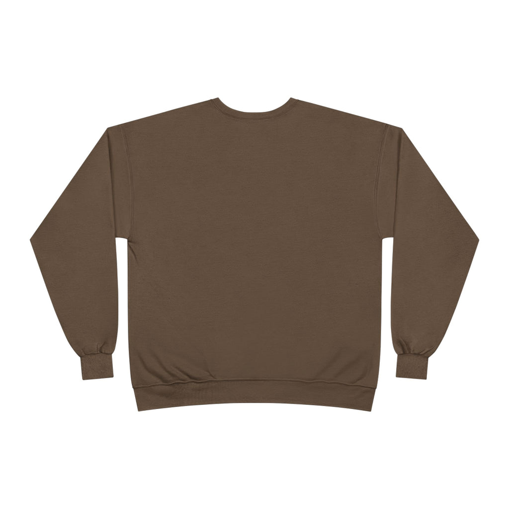 Beer Mug Crewneck Sweatshirt — "You Can Never Get Enough Good Beer" Graphic