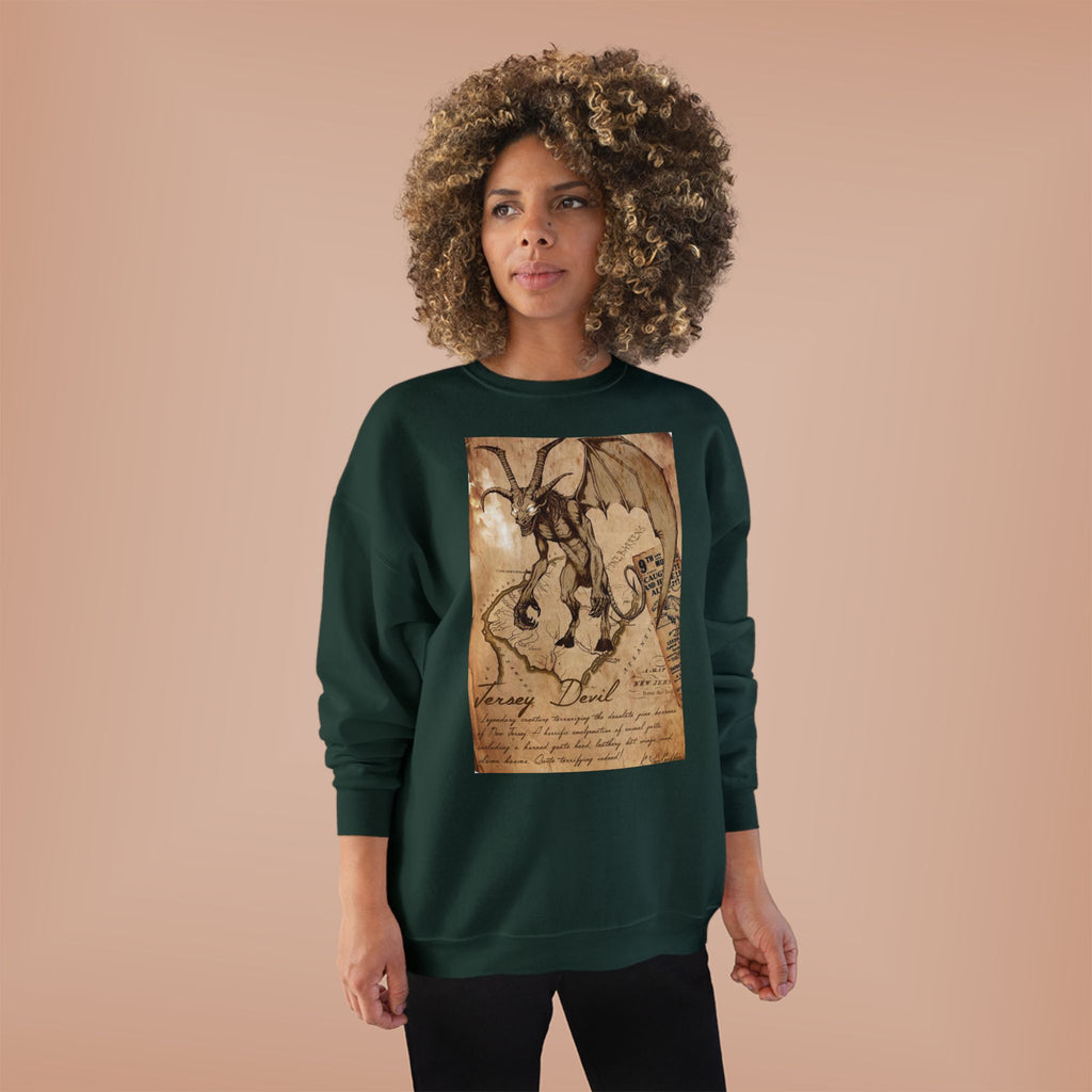 Vintage Demon Sketch Crewneck Sweatshirt