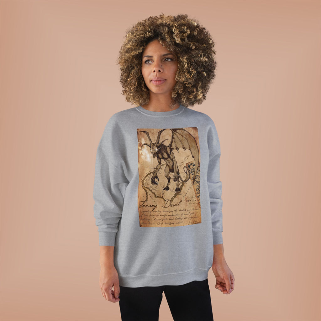 Vintage Demon Sketch Crewneck Sweatshirt