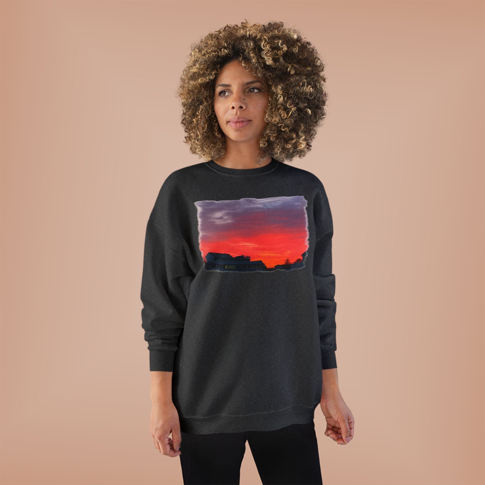 Sunset Skyline Crewneck Sweatshirt