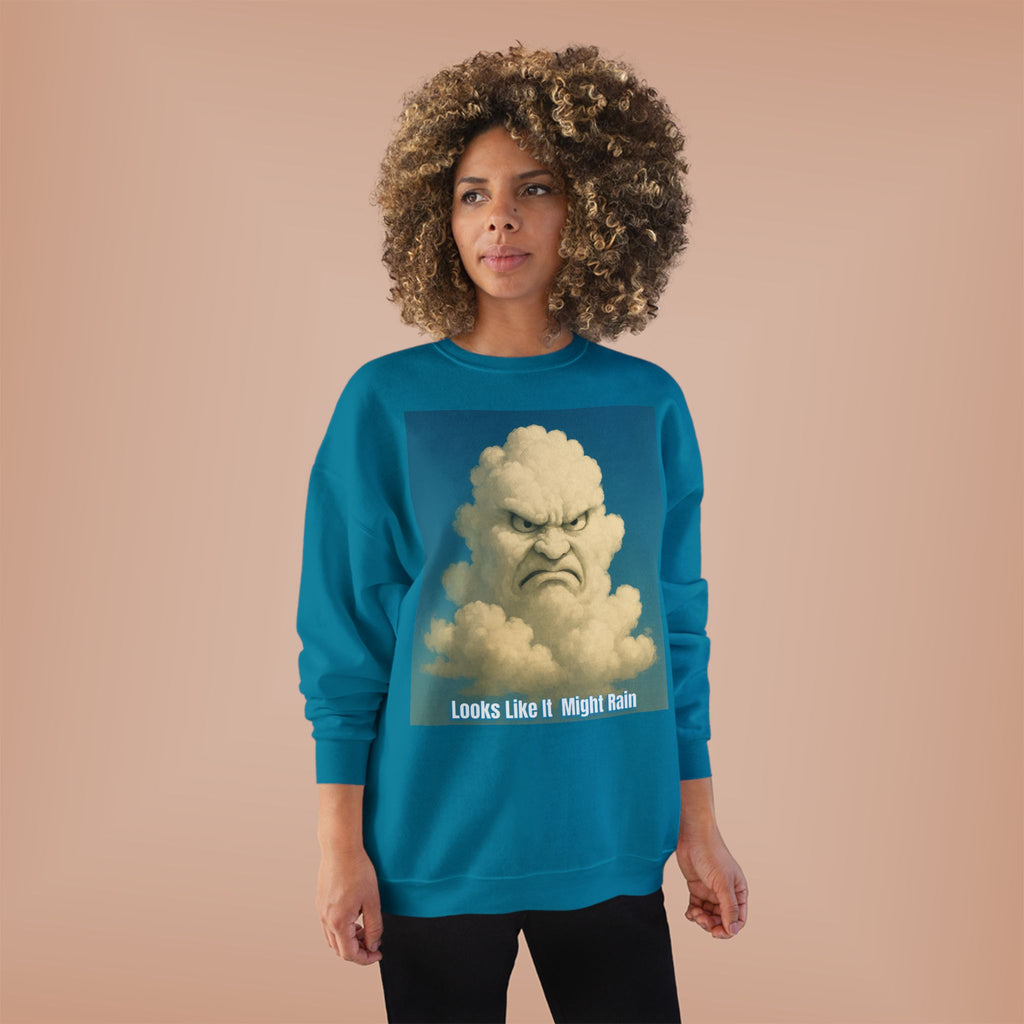 Angry Cloud 'Looks Like It Might Rain' Sweatshirt
