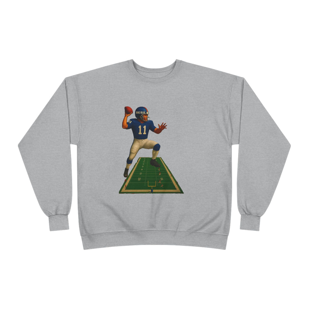 Football Quarterback Graphic Crewneck Sweatshirt