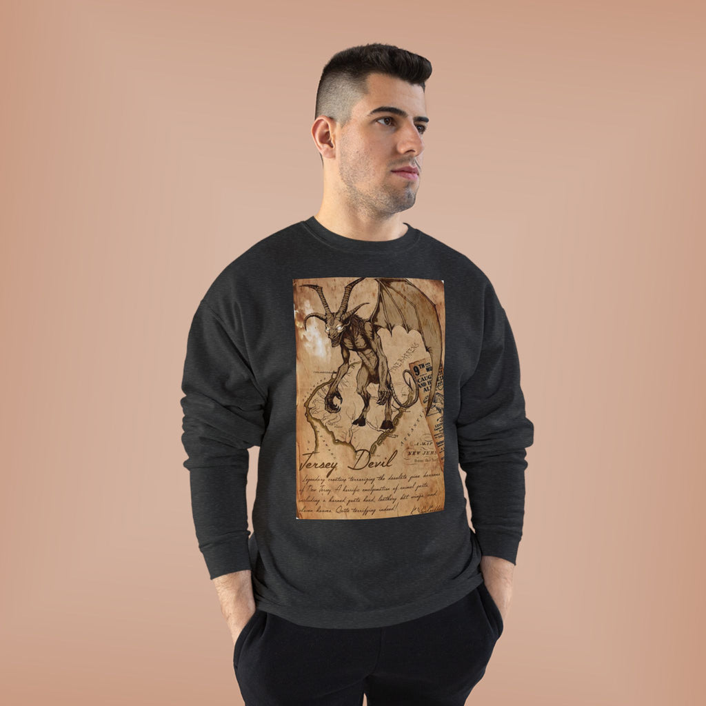 Vintage Demon Sketch Crewneck Sweatshirt