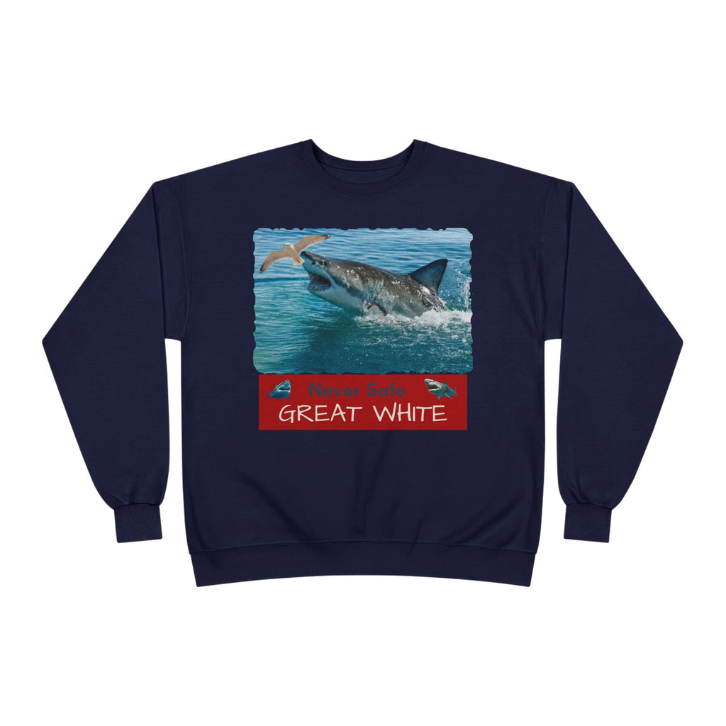Great White Shark Crewneck Sweatshirt