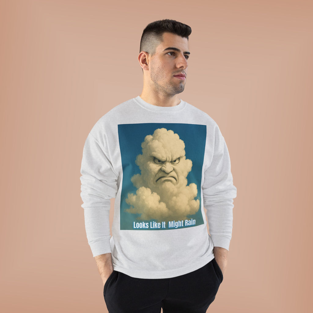 Angry Cloud 'Looks Like It Might Rain' Sweatshirt