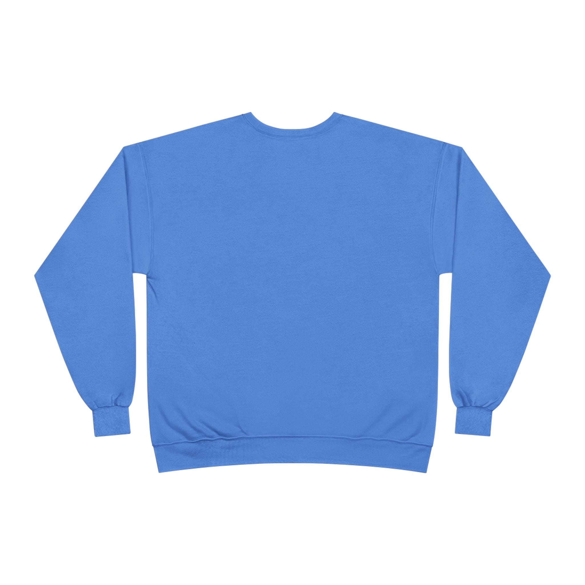 Crewneck Sweatshirt — Kayak Over Shark Photo Graphic