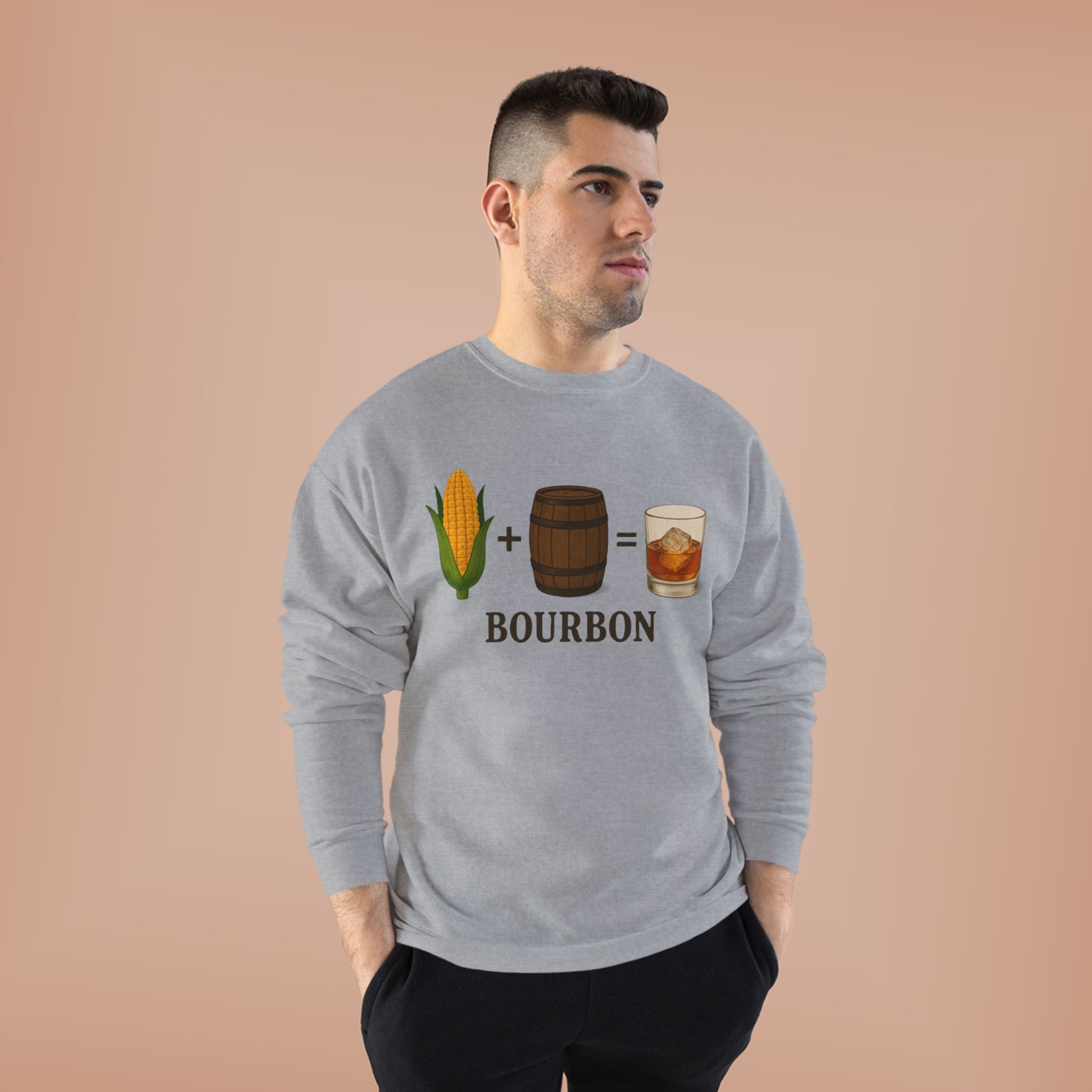 Bourbon Corn Barrel Crewneck Sweatshirt