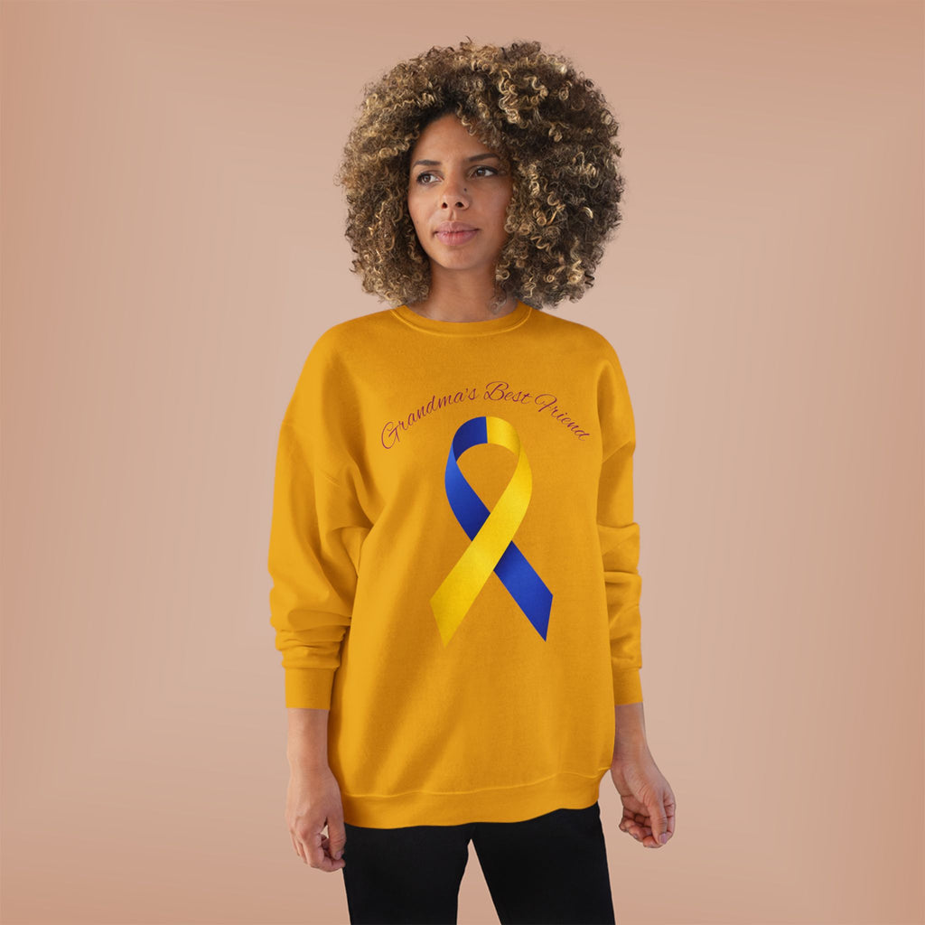 Grandma's Brave Cancer Ribbon Sweatshirt