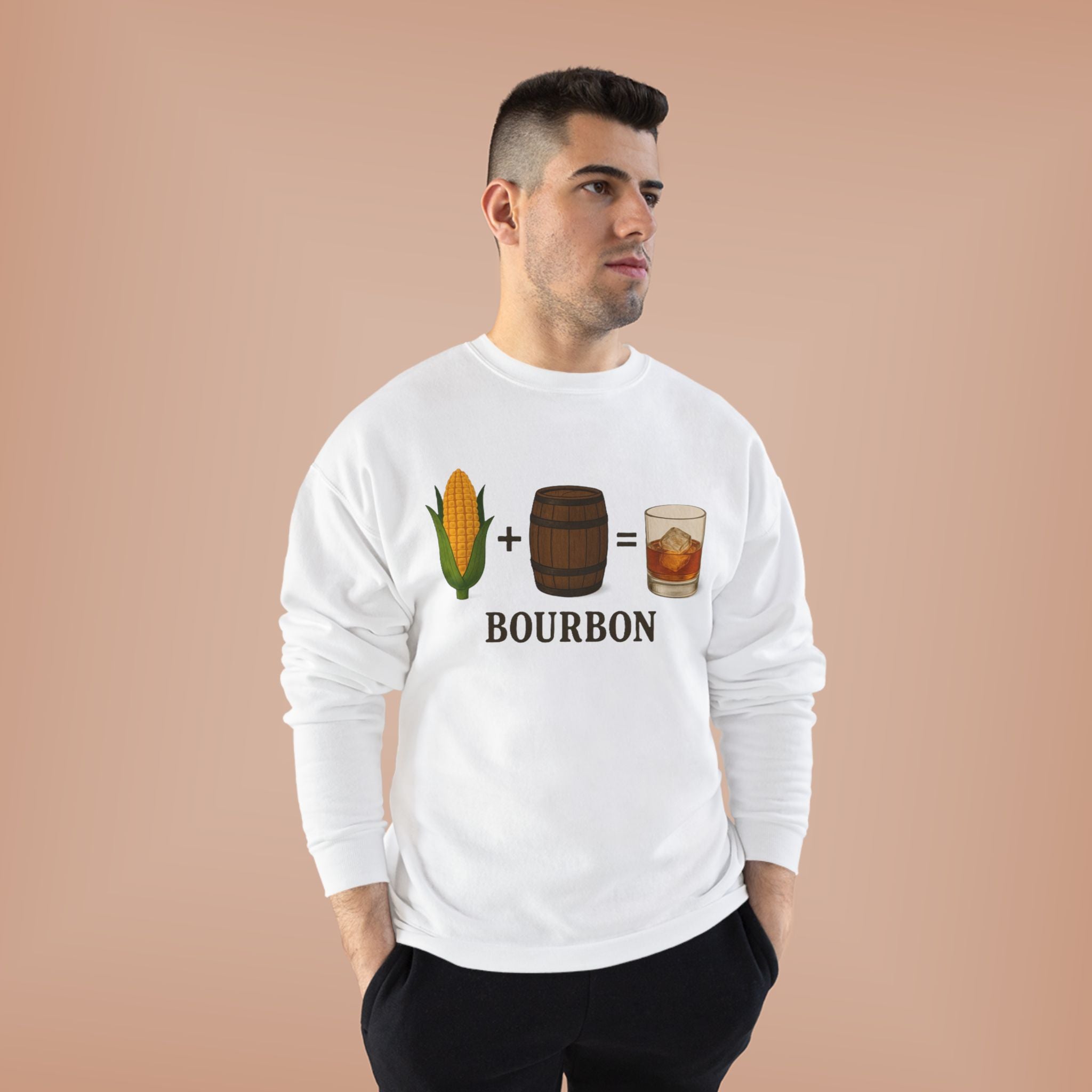 Bourbon Corn Barrel Crewneck Sweatshirt