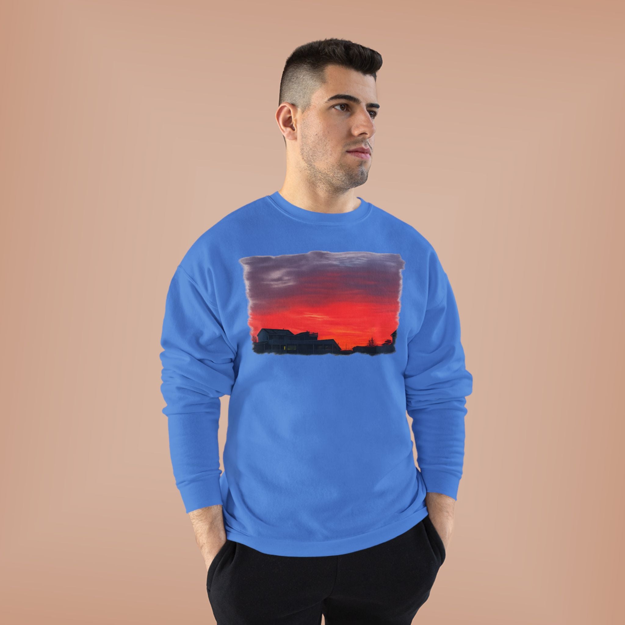 Sunset Skyline Crewneck Sweatshirt