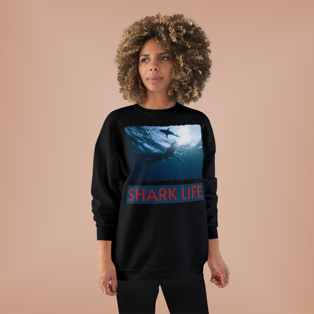 Ocean Sharks Photo Crewneck Sweatshirt