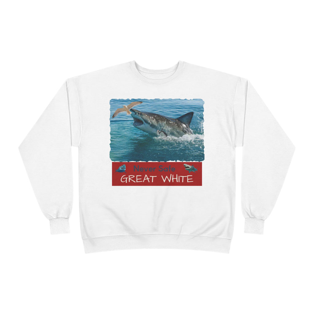 Great White Shark Crewneck Sweatshirt