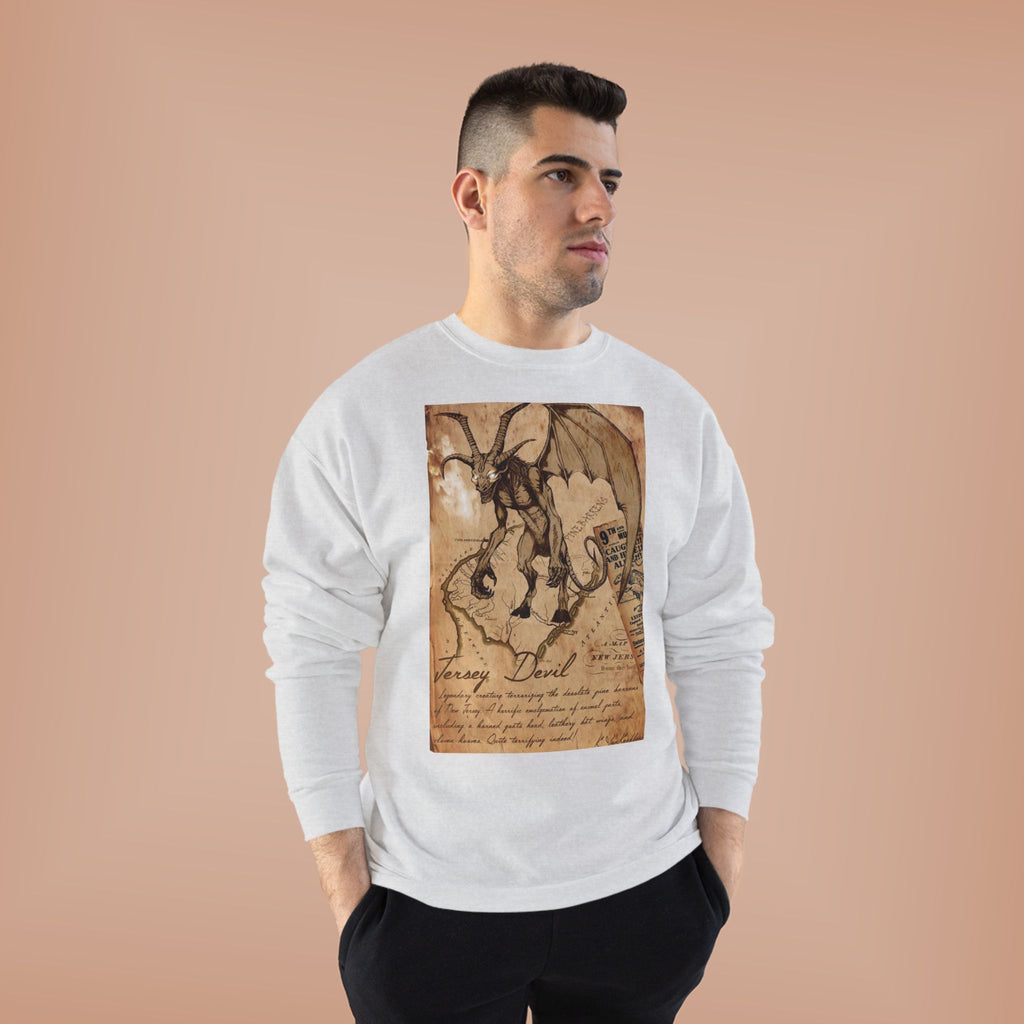 Vintage Demon Sketch Crewneck Sweatshirt