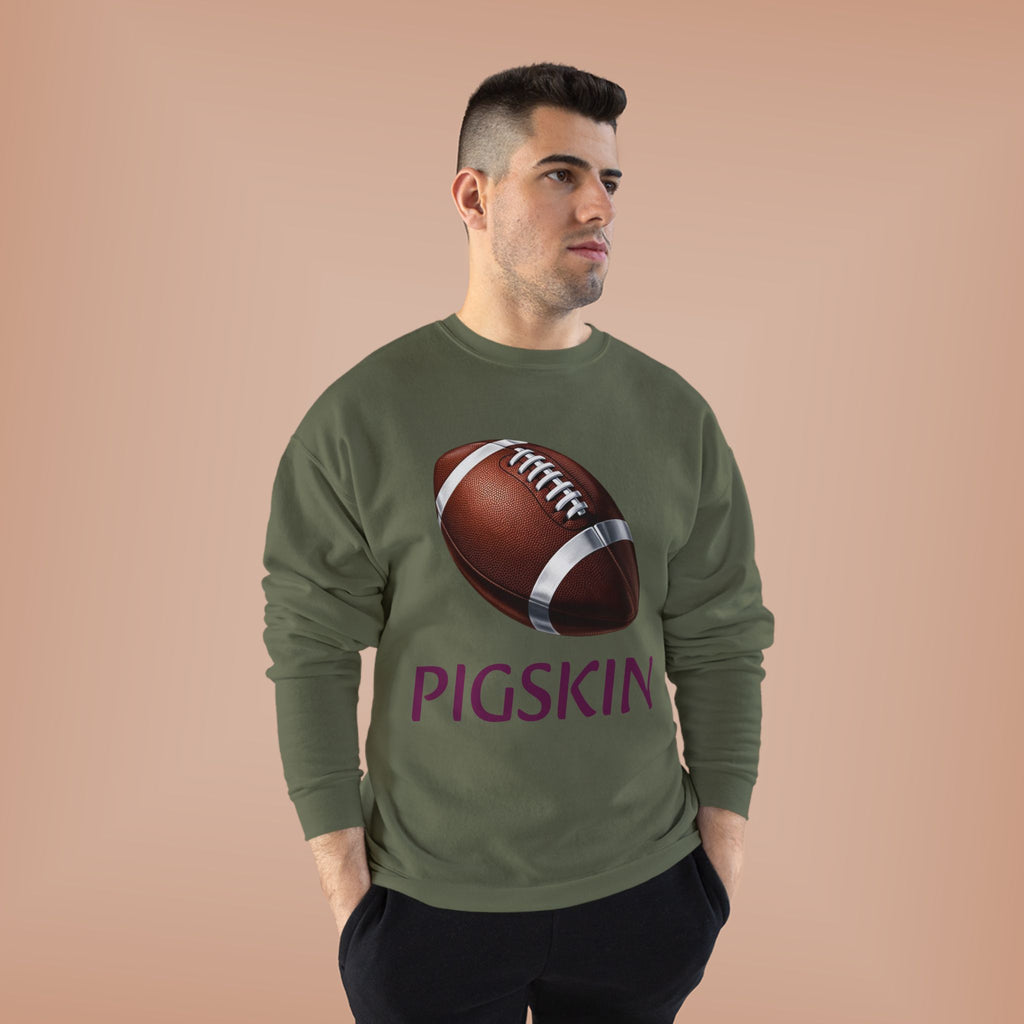 Football Vintage Graphic Sweatshirt — "Pigskin" Crewneck