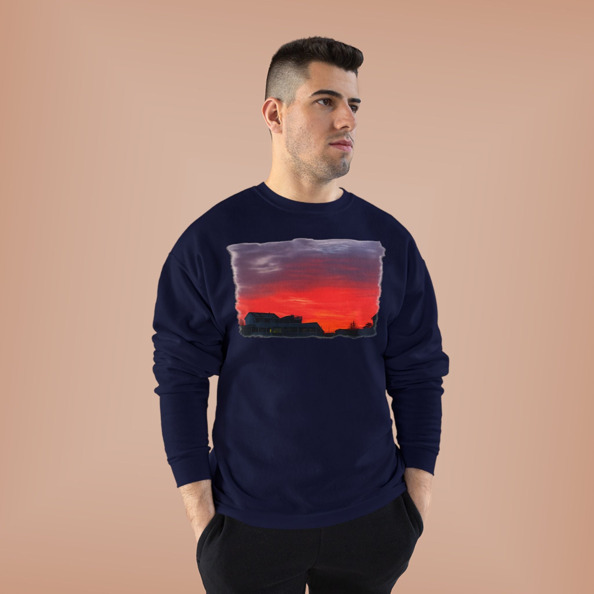 Sunset Skyline Crewneck Sweatshirt