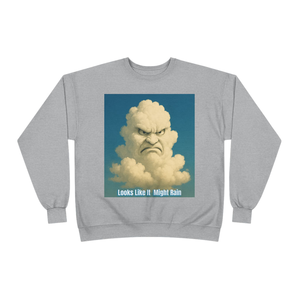 Angry Cloud 'Looks Like It Might Rain' Sweatshirt