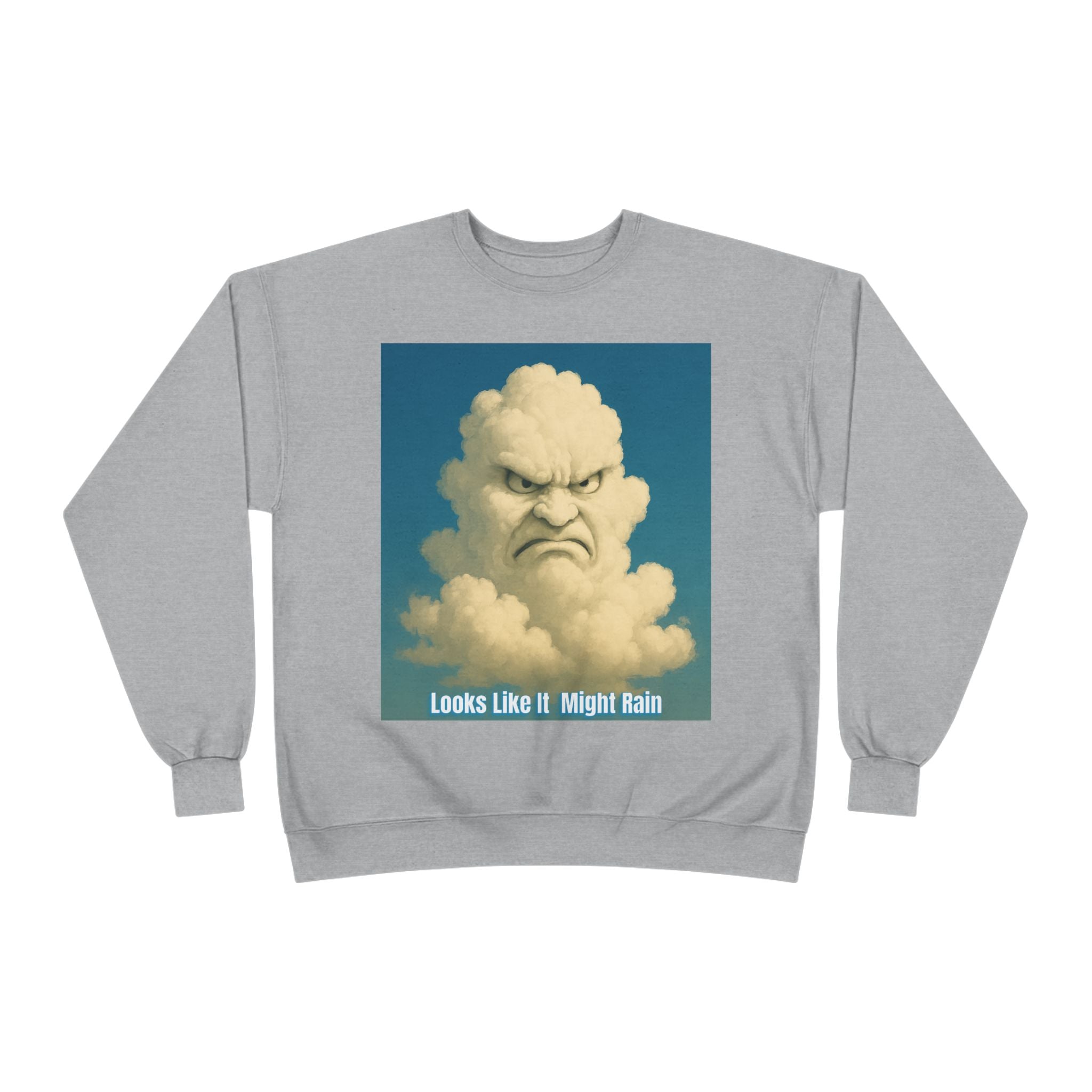 Angry Cloud 'Looks Like It Might Rain' Sweatshirt