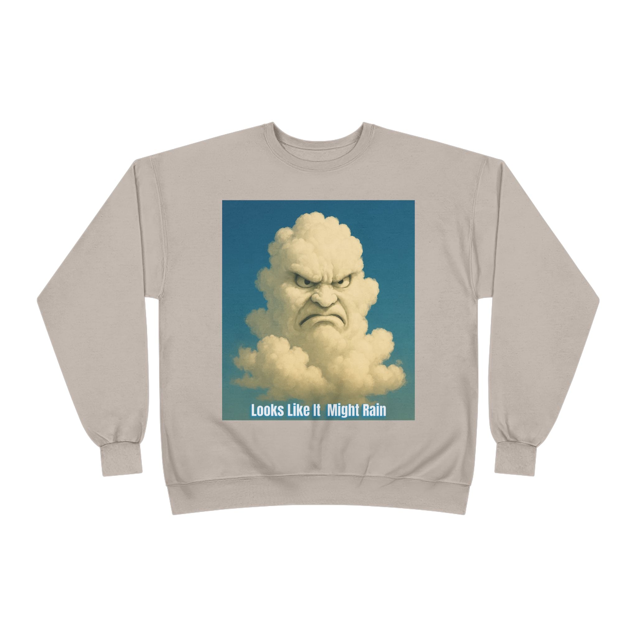Angry Cloud 'Looks Like It Might Rain' Sweatshirt