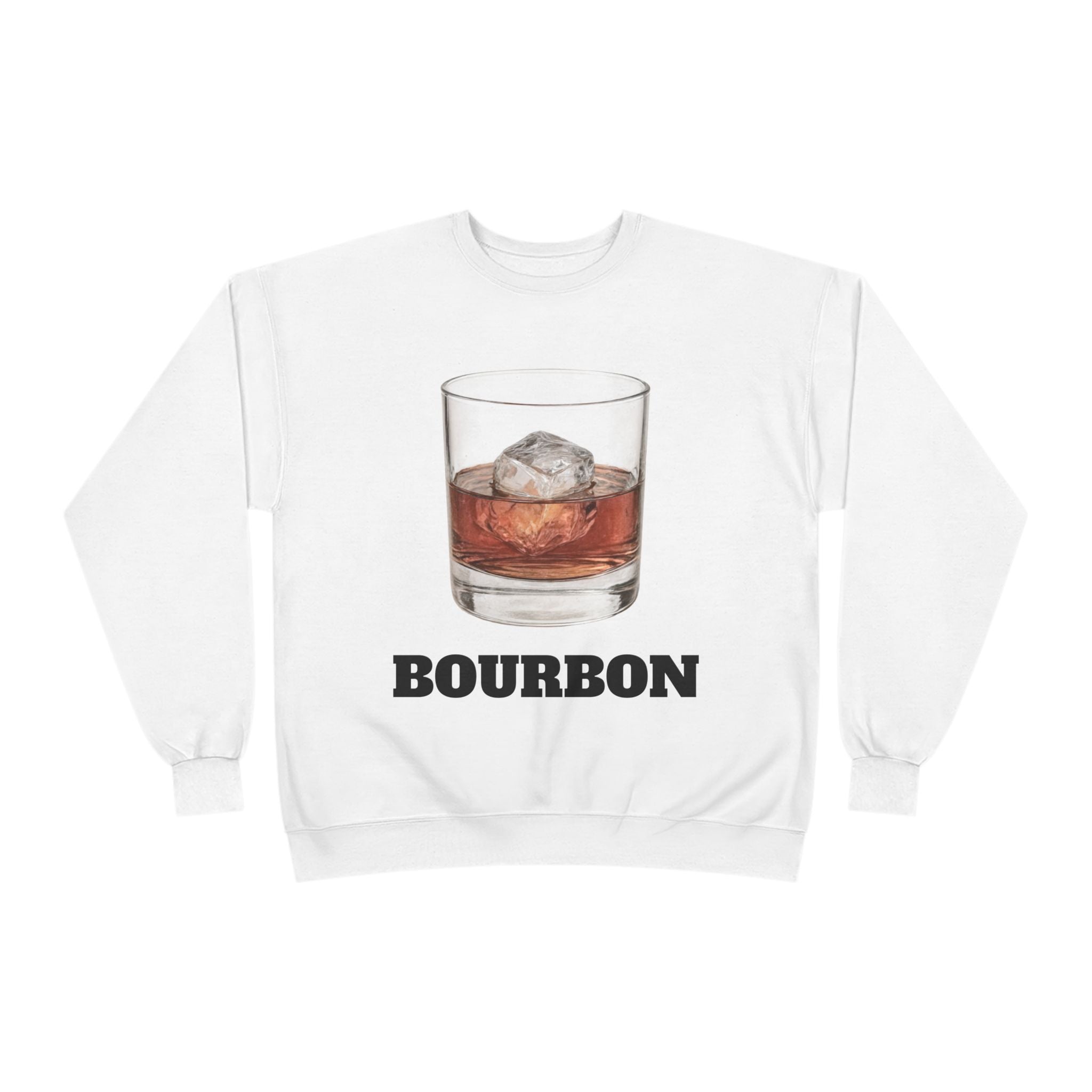 Bourbon Glass Sweatshirt — Vintage Whiskey Crewneck