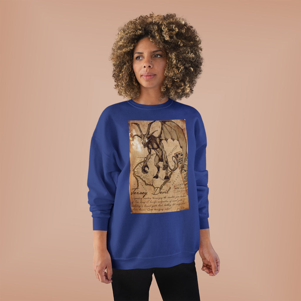 Vintage Demon Sketch Crewneck Sweatshirt