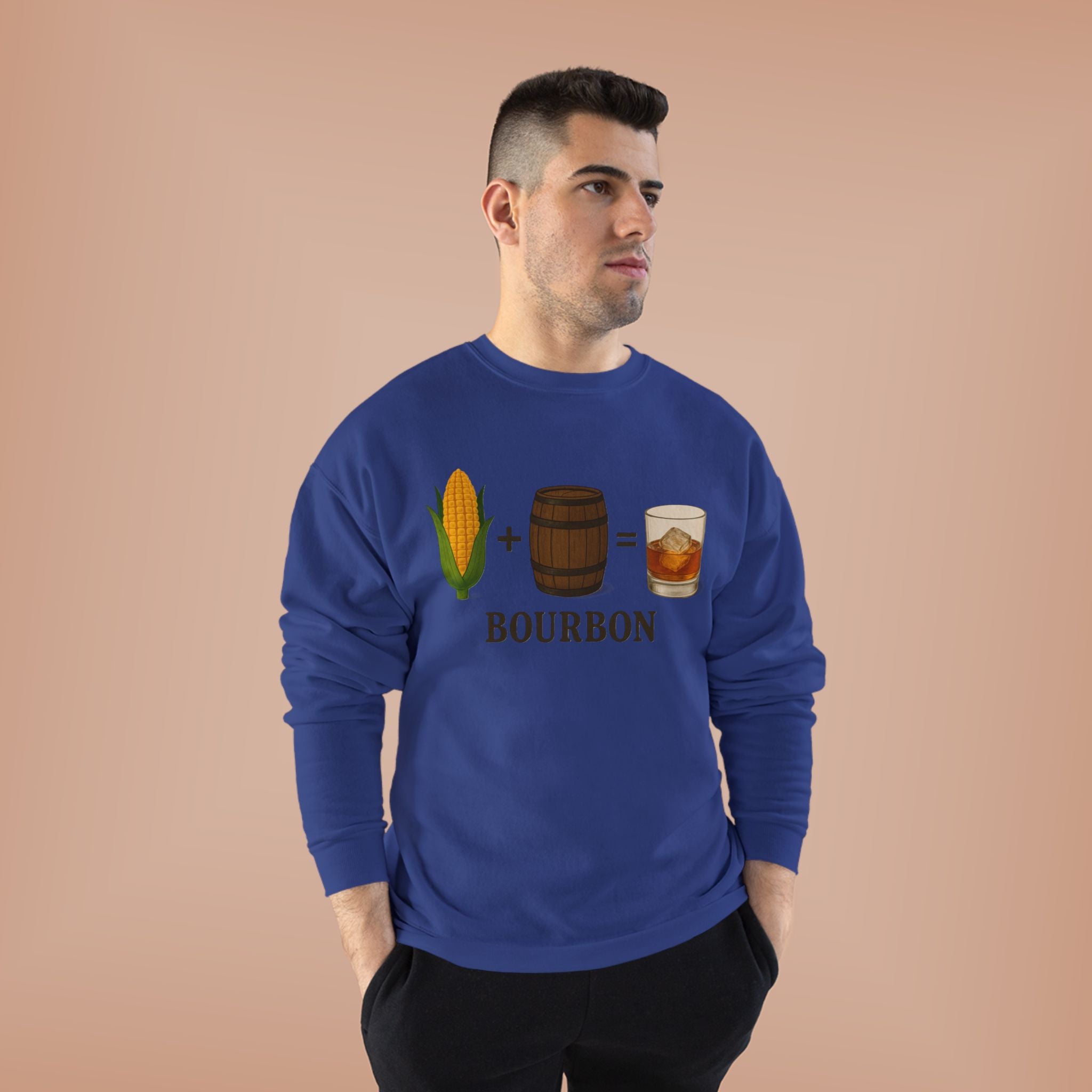 Bourbon Corn Barrel Crewneck Sweatshirt