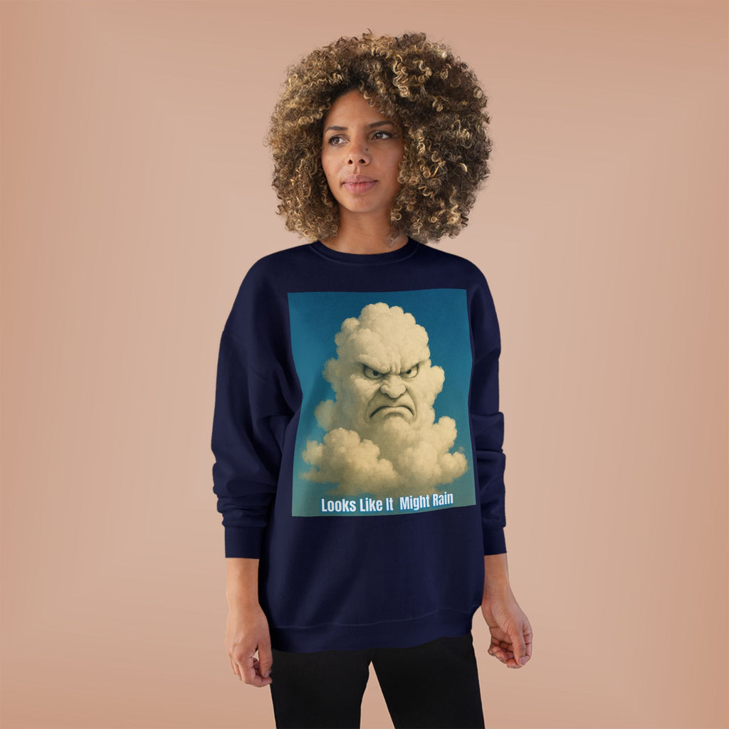 Angry Cloud 'Looks Like It Might Rain' Sweatshirt