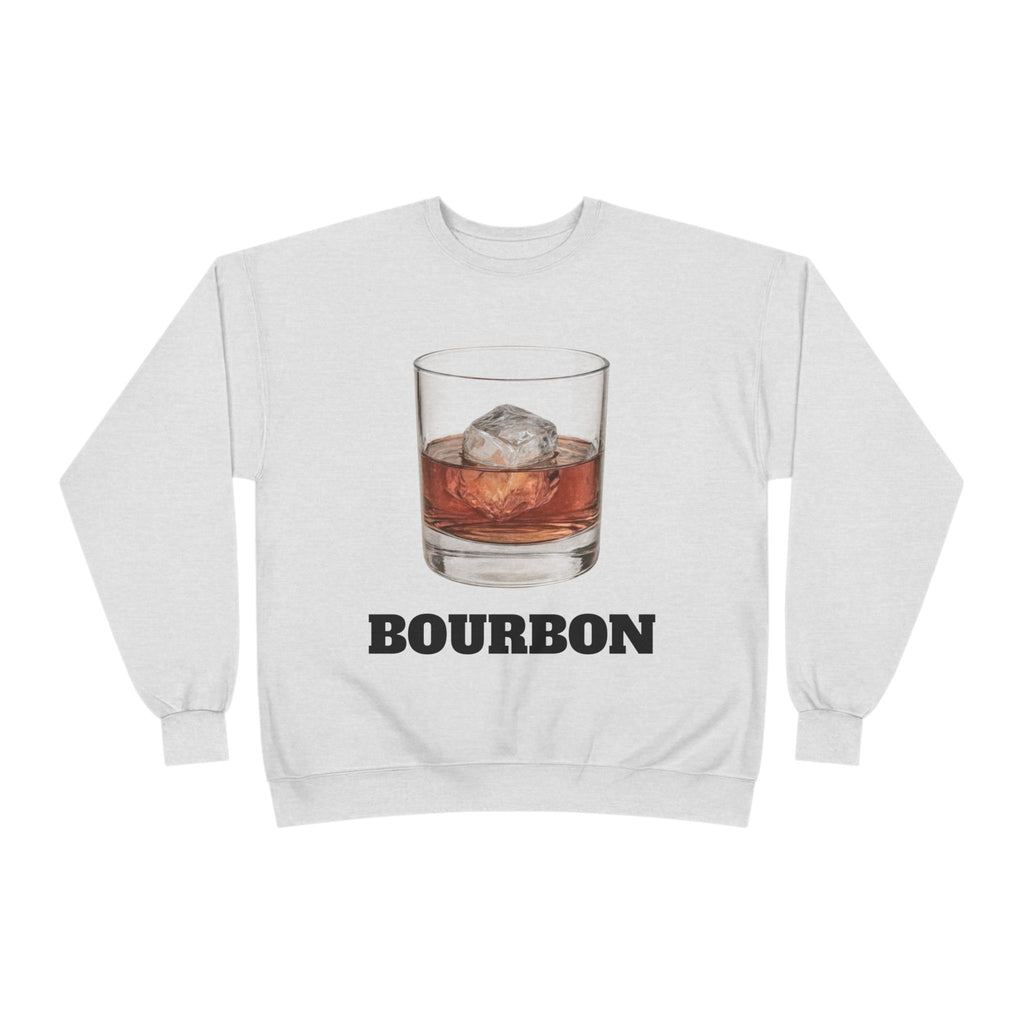 Bourbon Glass Sweatshirt — Vintage Whiskey Crewneck