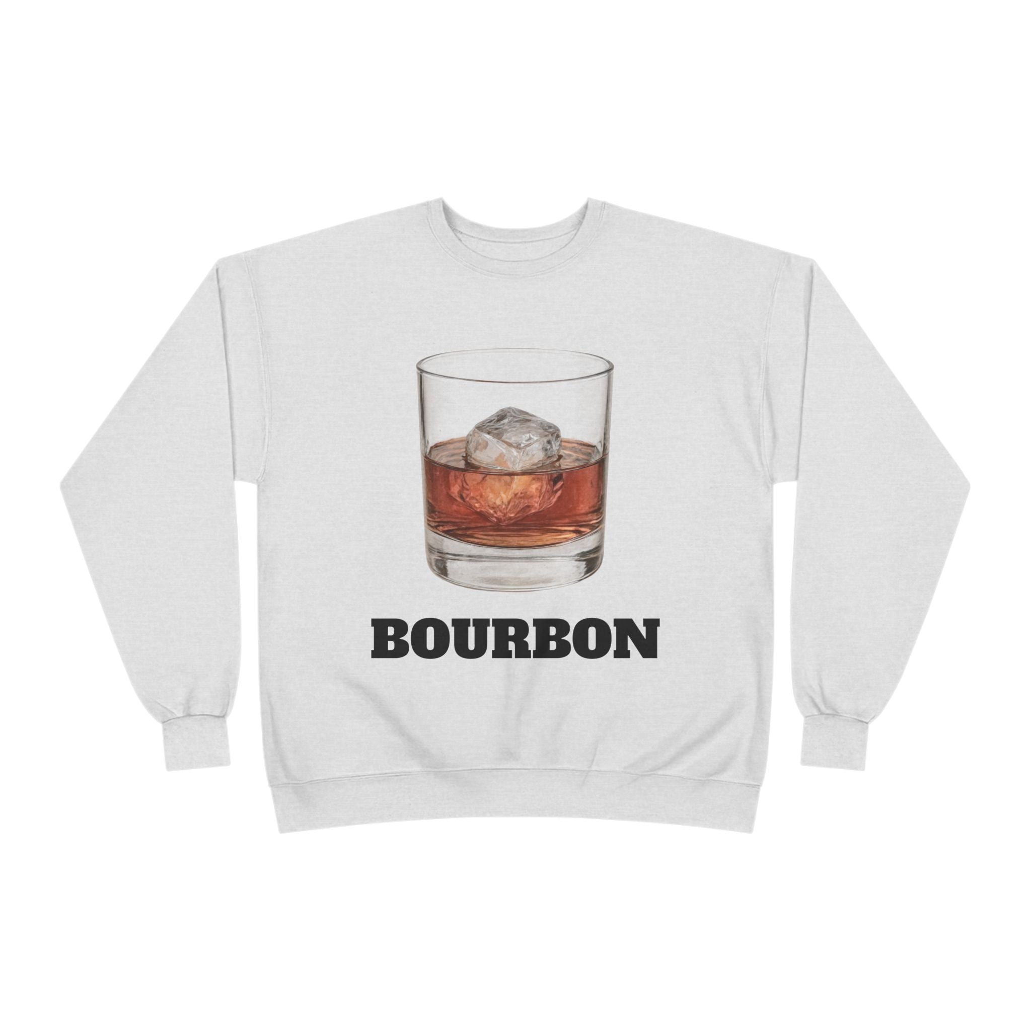 Bourbon Glass Sweatshirt — Vintage Whiskey Crewneck