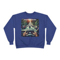Crewneck Sweatshirt — "Driving Down The Jersey Shore" Scenic Road Trip Design