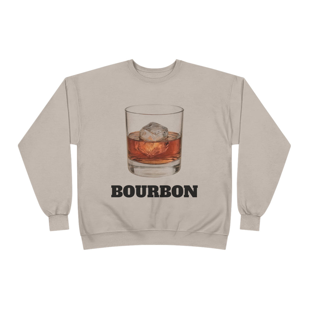 Bourbon Glass Sweatshirt — Vintage Whiskey Crewneck