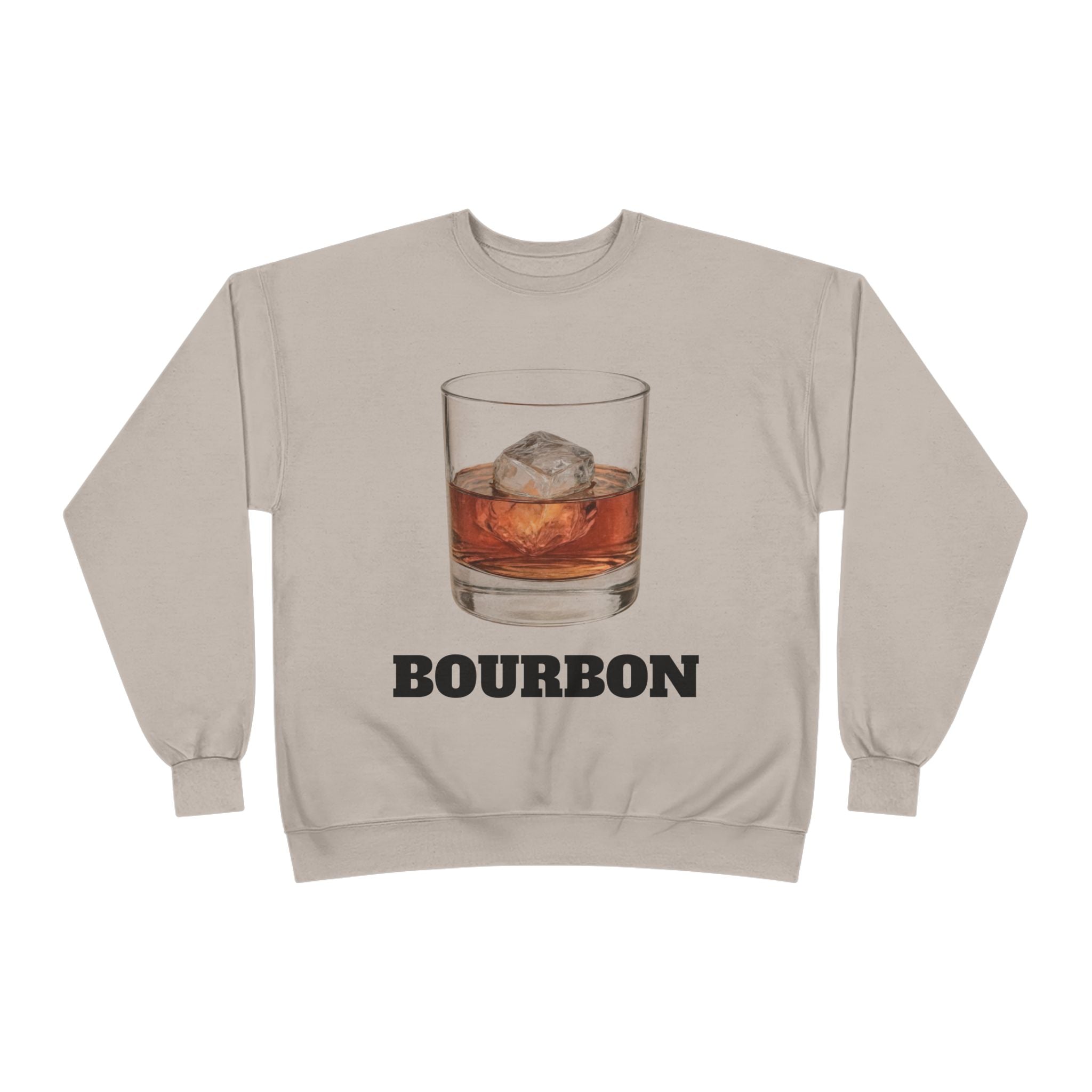 Bourbon Glass Sweatshirt — Vintage Whiskey Crewneck