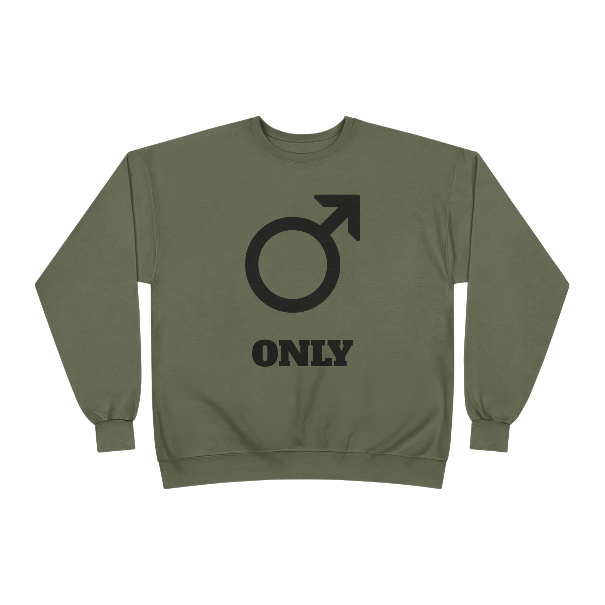 Male Symbol 'Only' Crewneck Sweatshirt