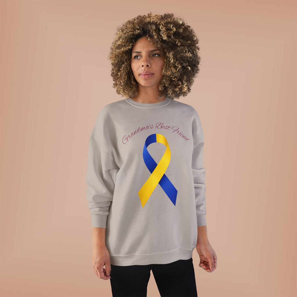 Grandma's Brave Cancer Ribbon Sweatshirt