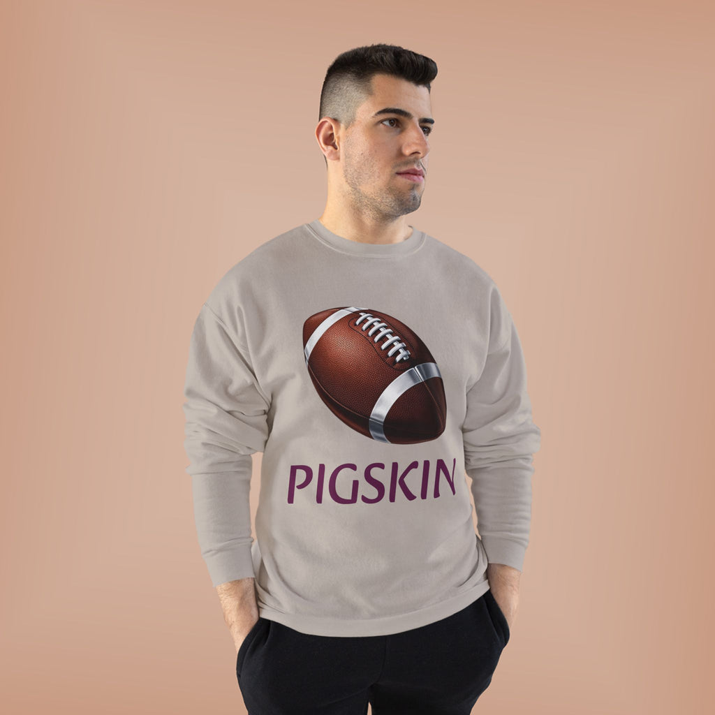 Football Vintage Graphic Sweatshirt — "Pigskin" Crewneck