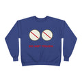 Do Not Touch Crewneck Sweatshirt — Funny Graphic "Do Not Touch" Chest Design