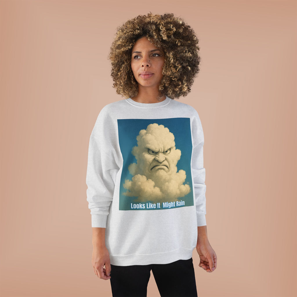 Angry Cloud 'Looks Like It Might Rain' Sweatshirt