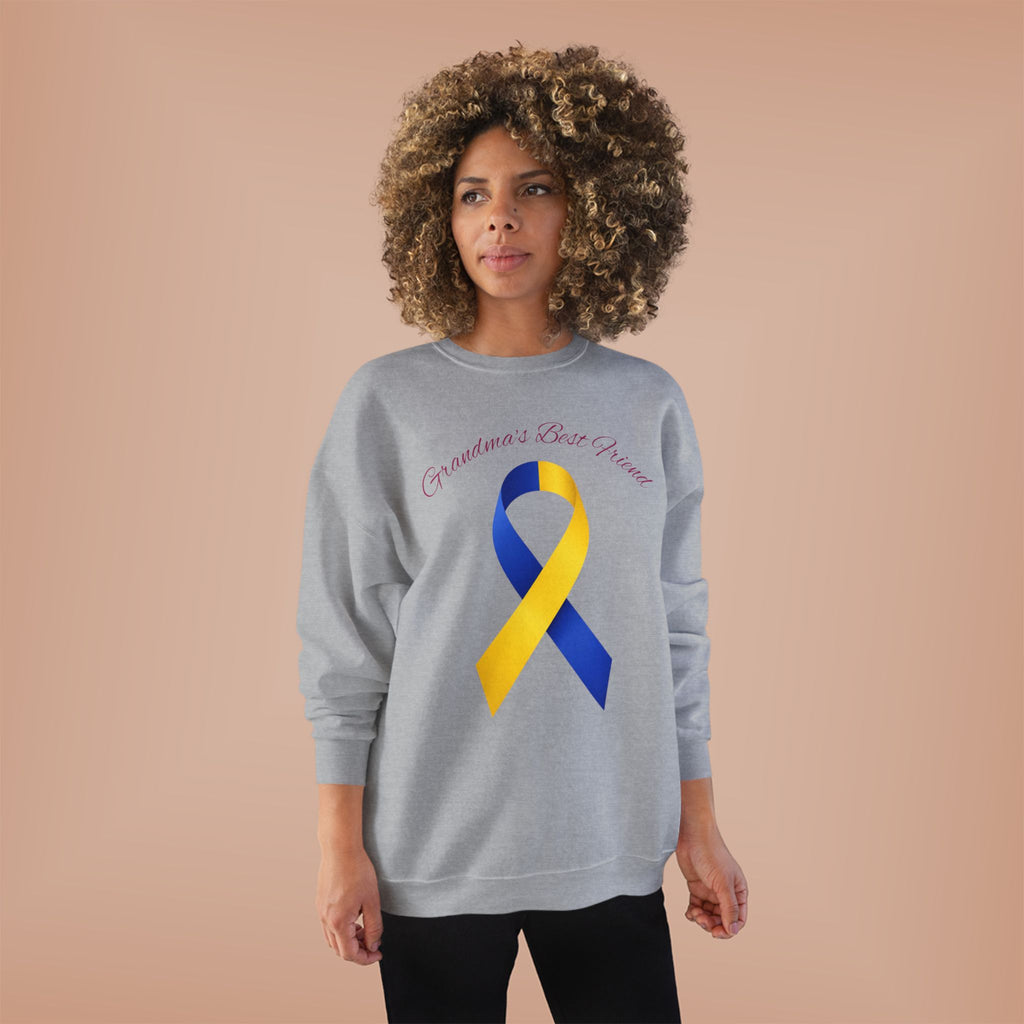 Grandma's Brave Cancer Ribbon Sweatshirt