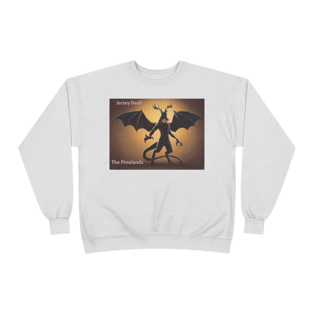Devil Dragon Crewneck Sweatshirt – "The Firelands" Gothic Fantasy Graphic