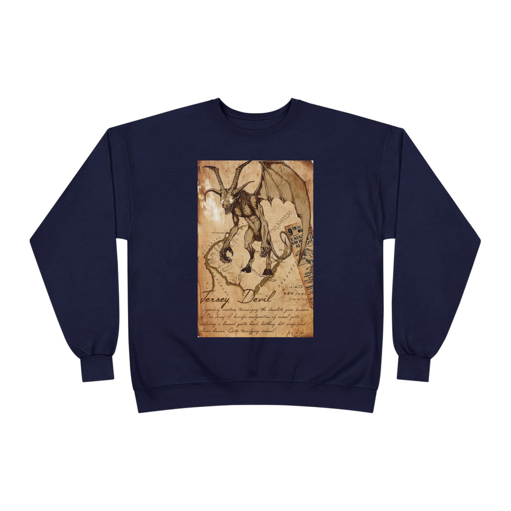 Vintage Demon Sketch Crewneck Sweatshirt